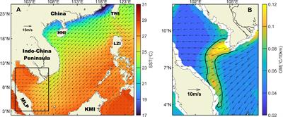 Seasonal and interannual variabilities of the thermal front east of Gulf of Thailand